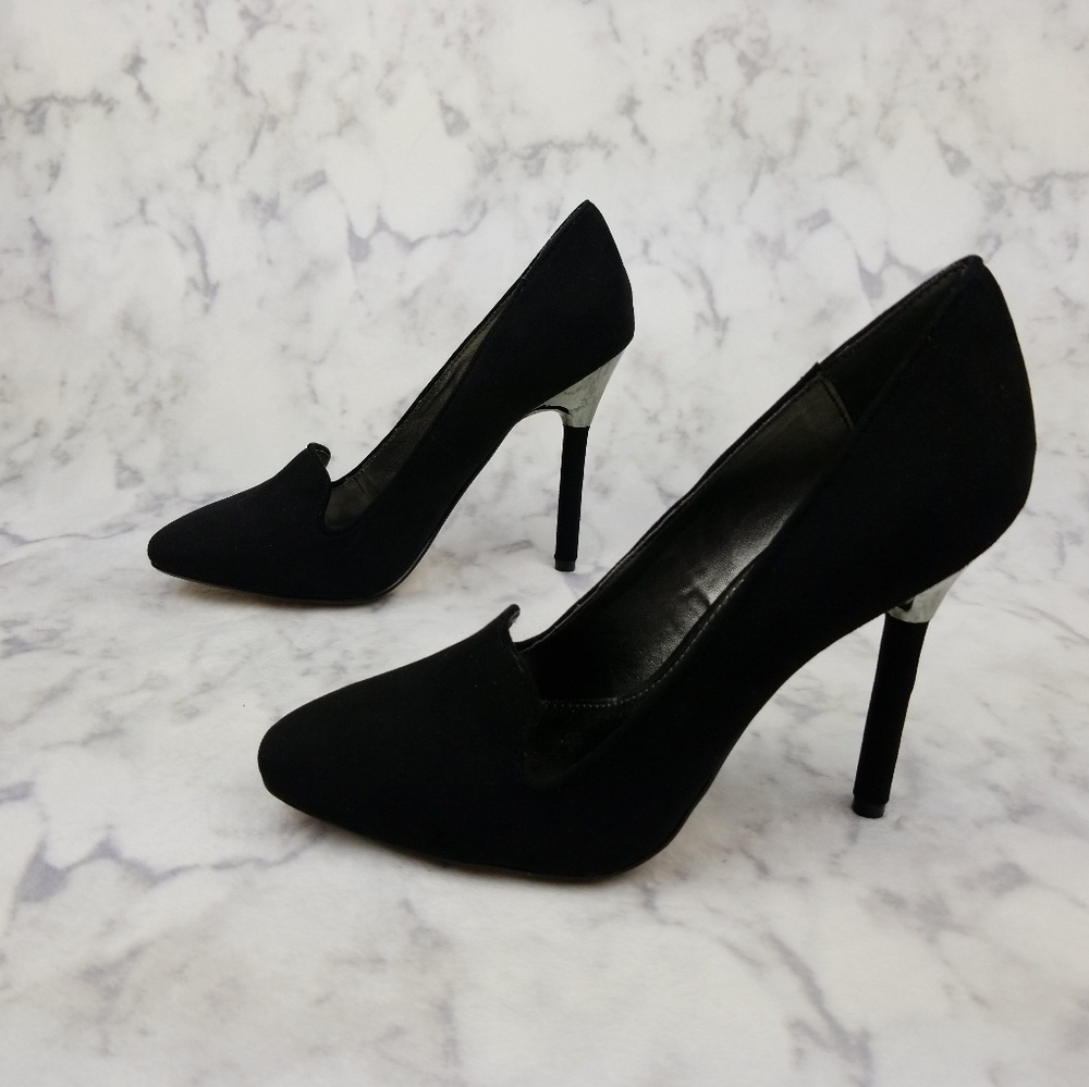 Worthington Black 4.5 inch high heels size 8
